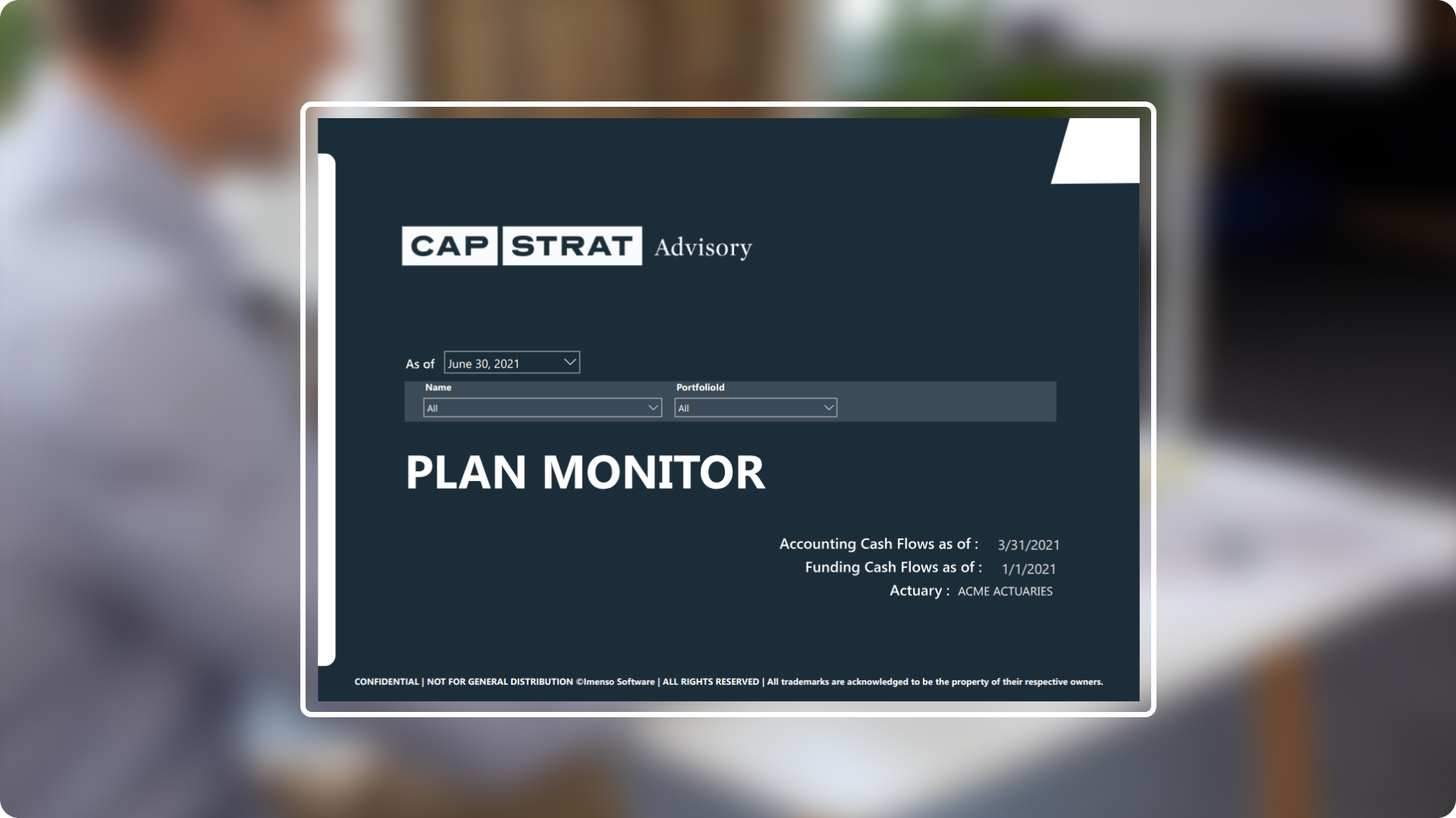 Dynamic dashboard to analyze productivity and growth